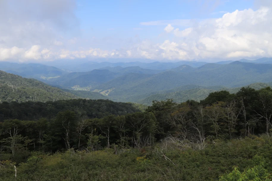 Blue Ridge Parkway near Maggie Valley North Carolina
